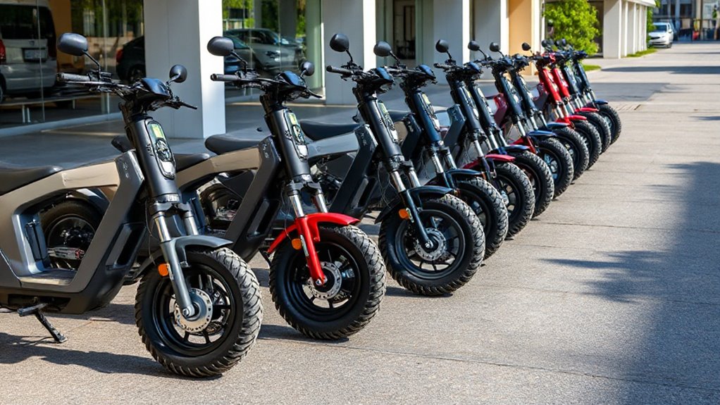 top wide tire commuter scooters