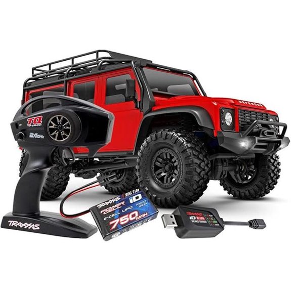 Traxxas TRX-4M Rot 1/18 Maßstab Crawler mit Akku