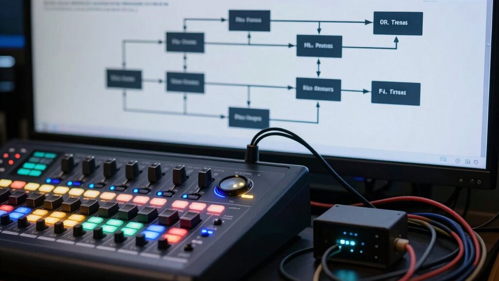 troubleshoot signal flow issues
