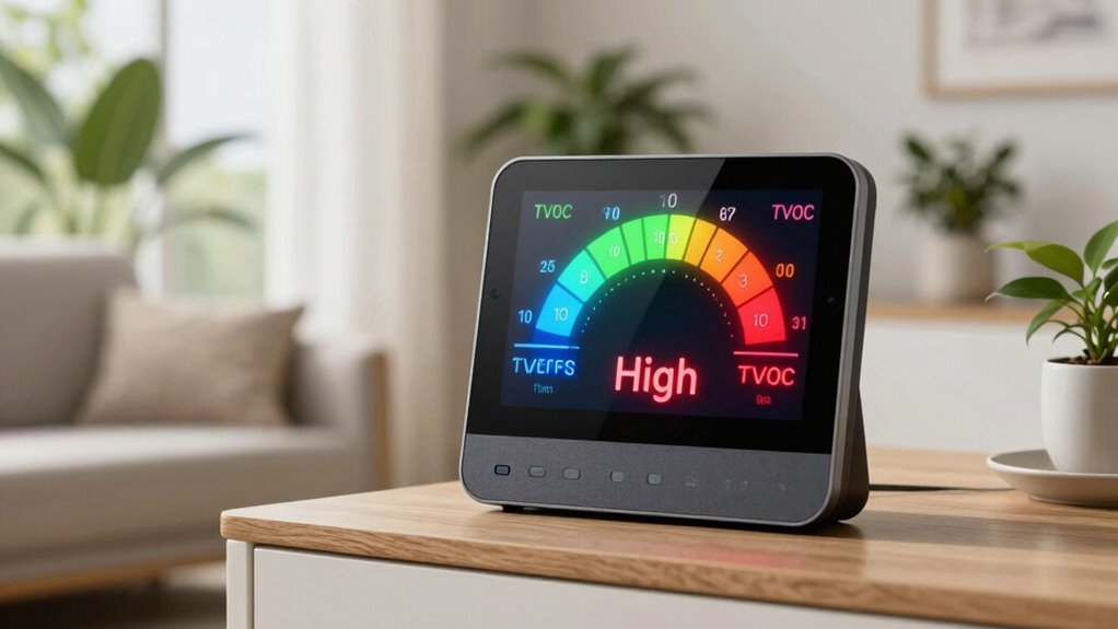 TVOC-Werte zeigen die Luftgesundheit an