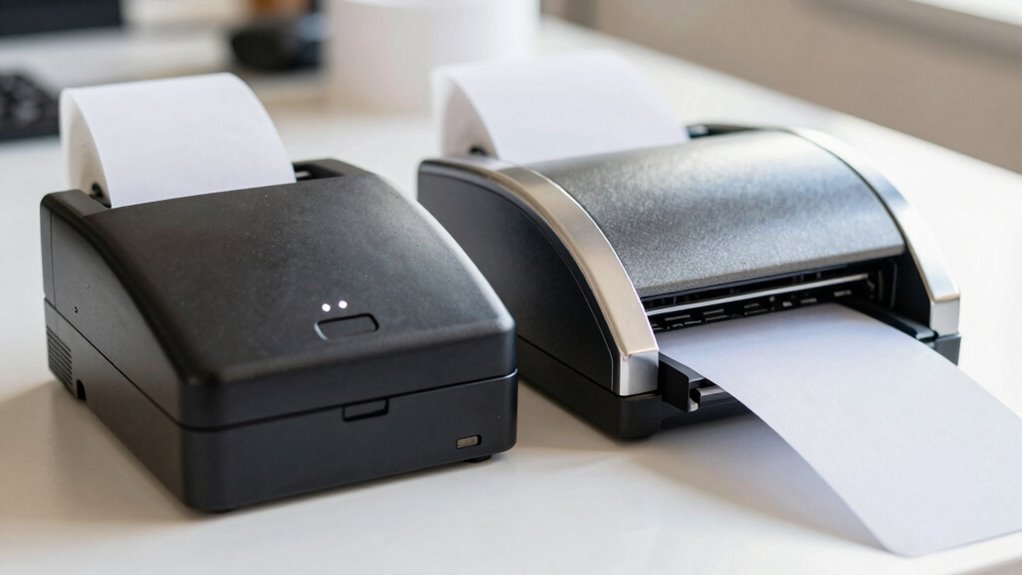 types of label printers