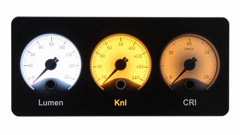 Verständnis von Messkennzahlen der Beleuchtung
