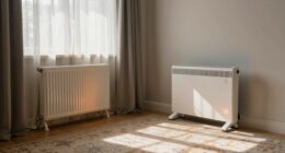 uneblene Heizung im Schlafzimmer