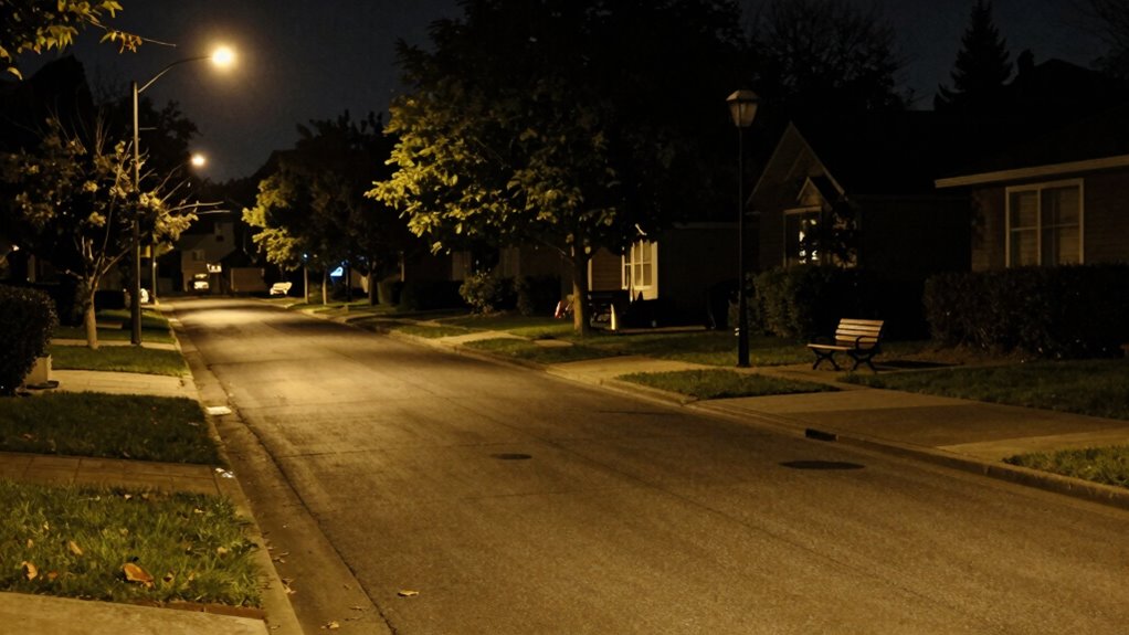 Städtische nächtliche Umgebungsgeräusche