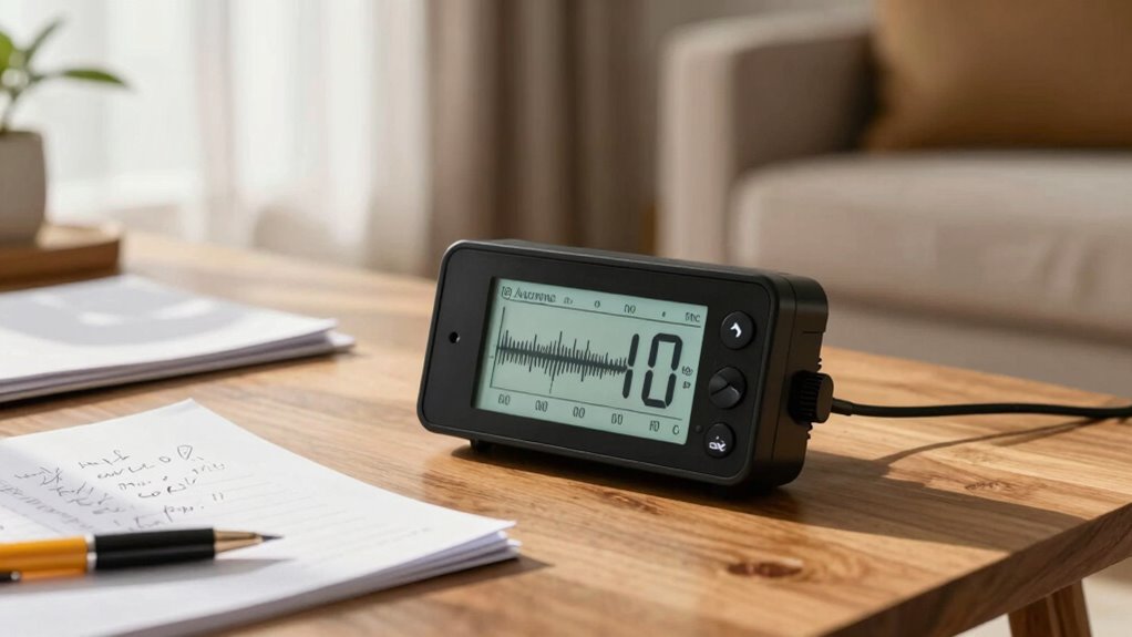 use calibrated sound level meters
