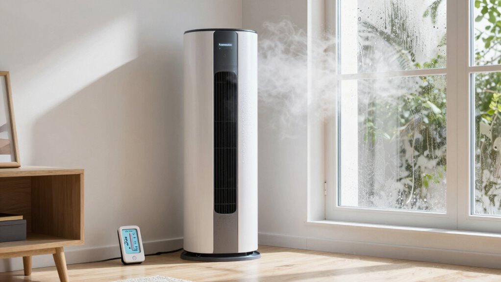 verwenden Sie Entfeuchter und Belüftung