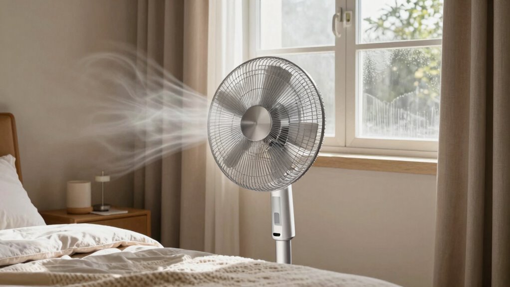 Verwenden Sie Ventilatoren, um die Feuchtigkeit zu reduzieren