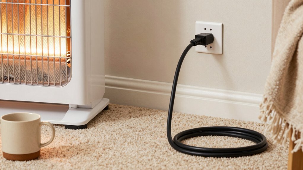 use proper short extension cords