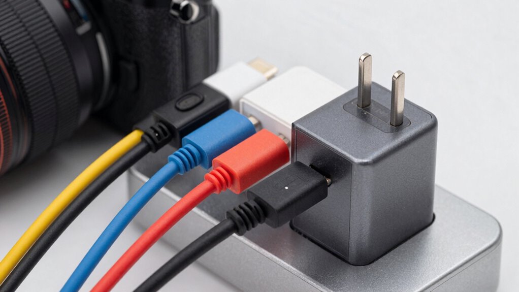 Benutze ordnungsgemäße Verkabelung