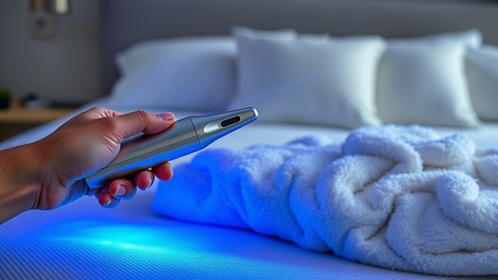 uv wand safety features