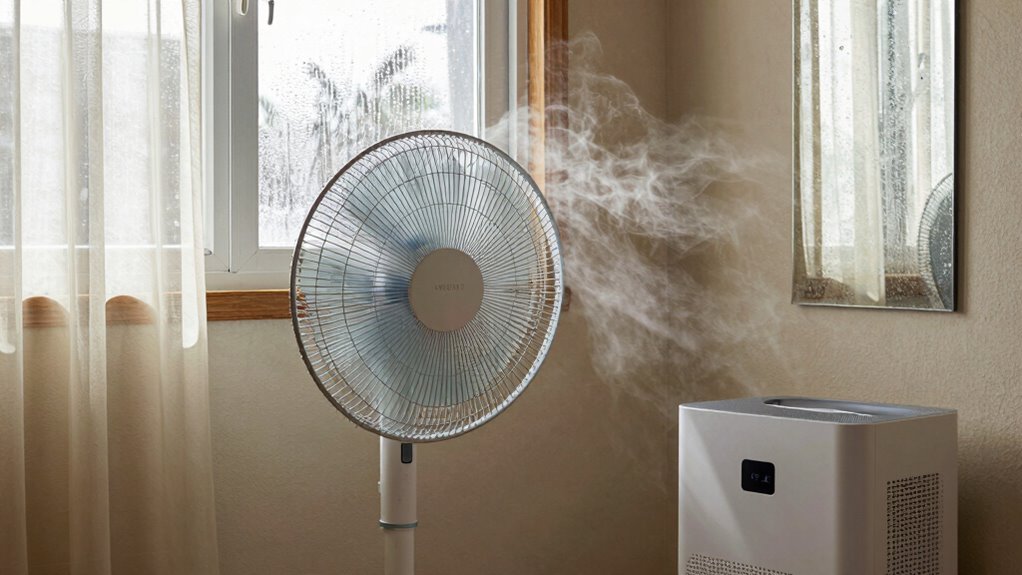 ventilate damp rooms effectively