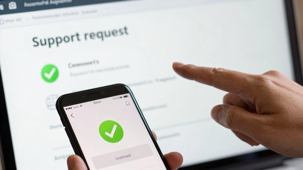 überprüfen Sie die Legitimität der Supportanfrage