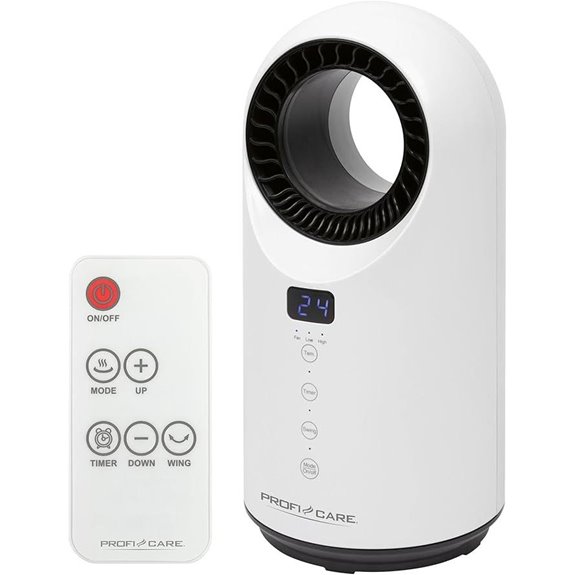 ProfiCare 2-in-1 Ceramic-Fan-Heater & Cooler