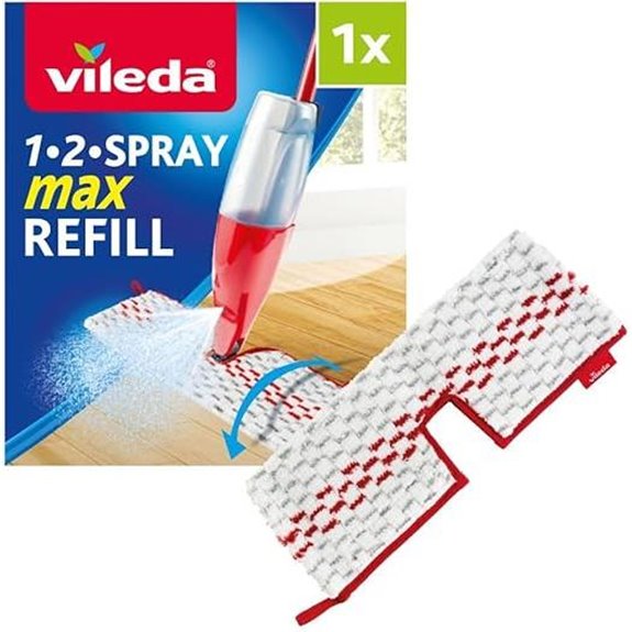 Vileda Spray & Clean Sprühwischer Ersatzabdeckung Packung mit 1