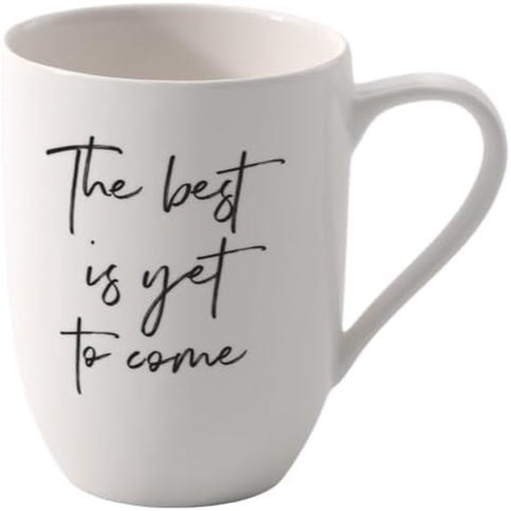 Villeroy & Boch Statement-Mug mit Inschrift