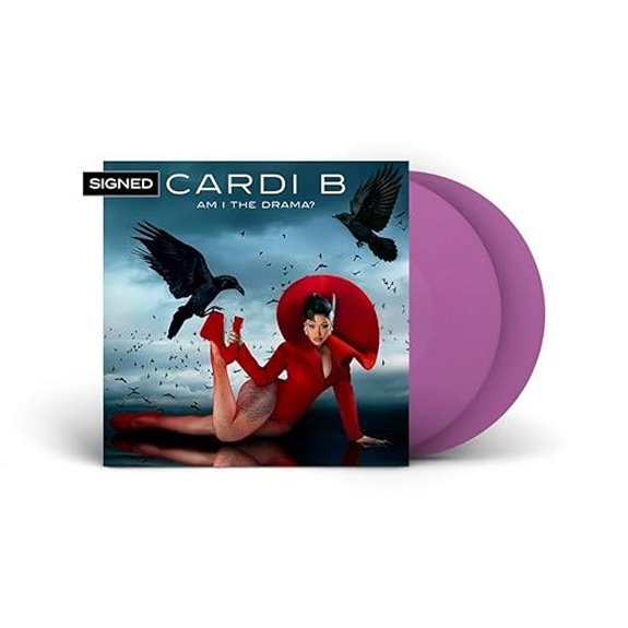 BIN NIET DAS DRAMA? Violet Vinyl-LP mit Beilage