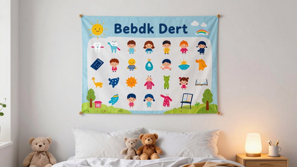 Visuelle Schlafenszeit-Routinen fördern die Selbstständigkeit