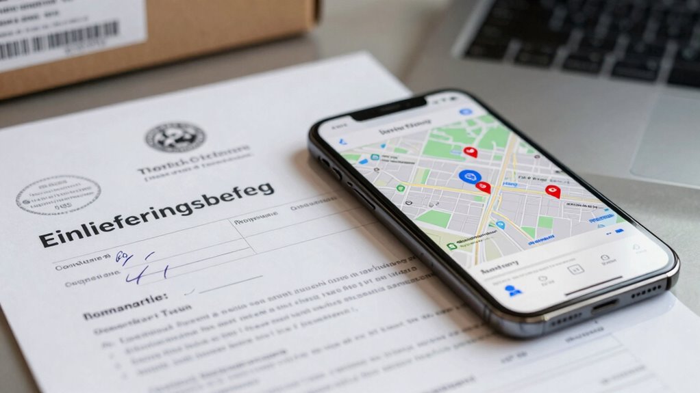 visuelle Liefernachverifizierung