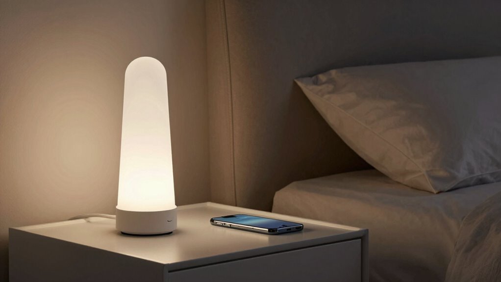 stimmegesteuerte Nachttischlampen