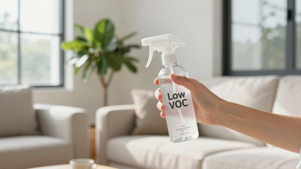 flüchtige organische Verbindungen beeinflussen die Innenraumluft