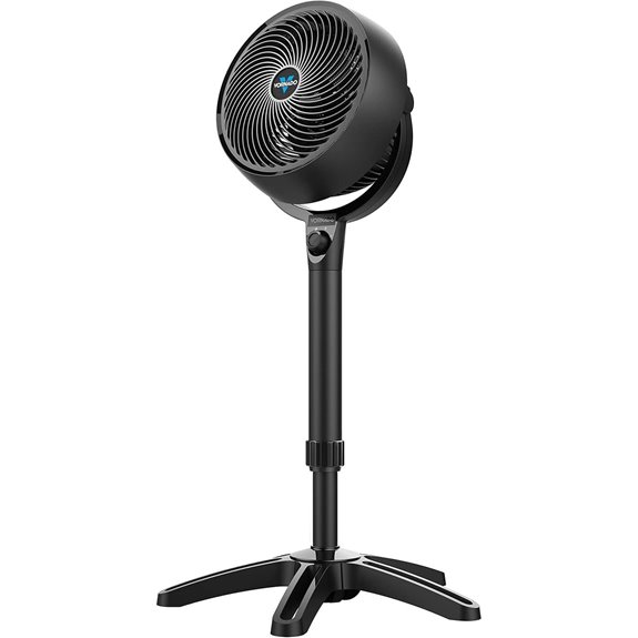Vornado - VOR-683 Luftzirkulator mit Füßen und 3 Geschwindigkeitsstufen - Schwarz