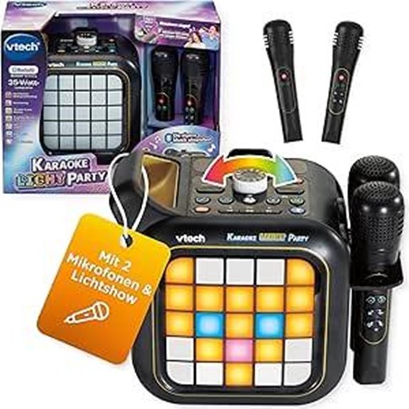 Vtech Karaoke-Licht-Partymaschine mit Mikrofonen