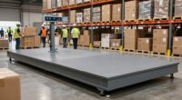 warehouse floor scale dimensions