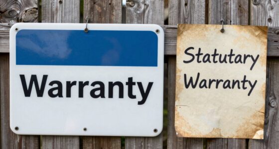 Gewährleistung versus gesetzliche Garantie