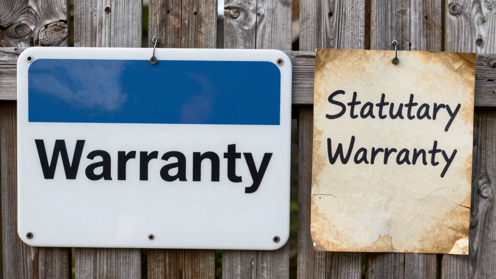 Gewährleistung versus gesetzliche Garantie