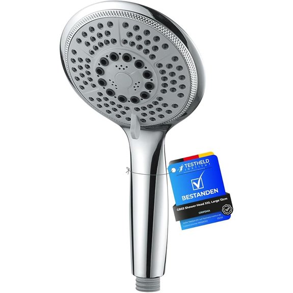 GRIFEMA Wassersparende Handdusche mit 5 Strahlen