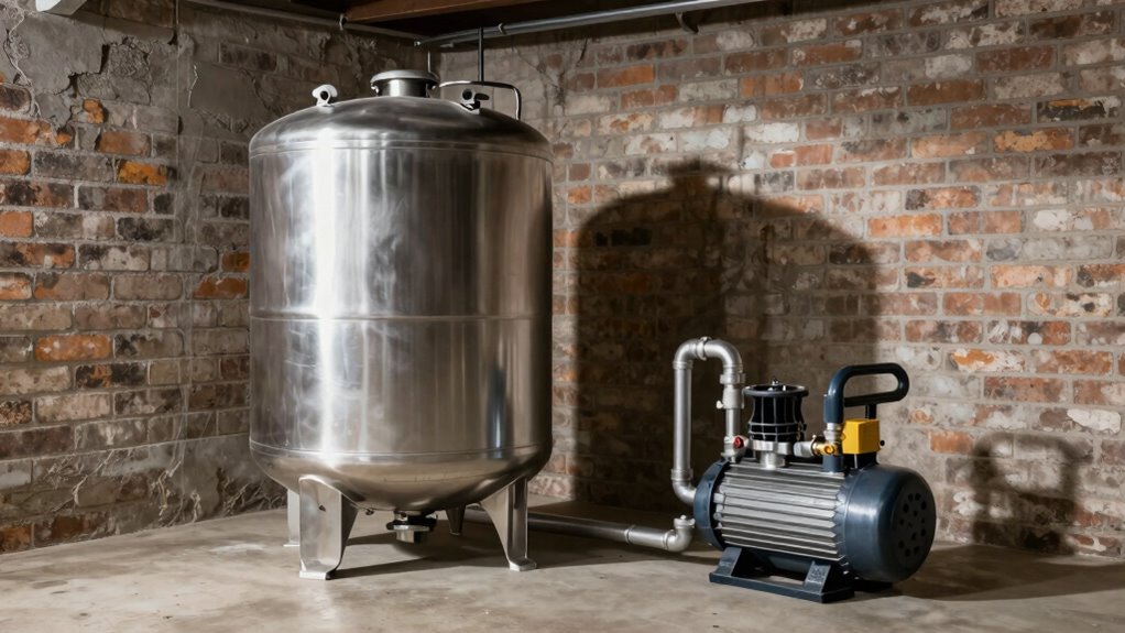 Wassertank-Installation Vor- und Nachteile