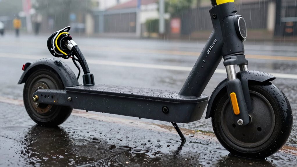 water vulnerability of scooter parts