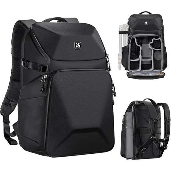 K&F Camera Rucksack Wasserdichtes DSLR-Kameratasche