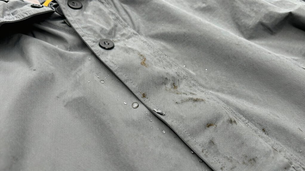 waterproof fabric coating protects