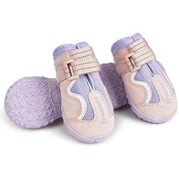 Truelove wasserdichte Hundestiefel mit reflektierenden Gurten