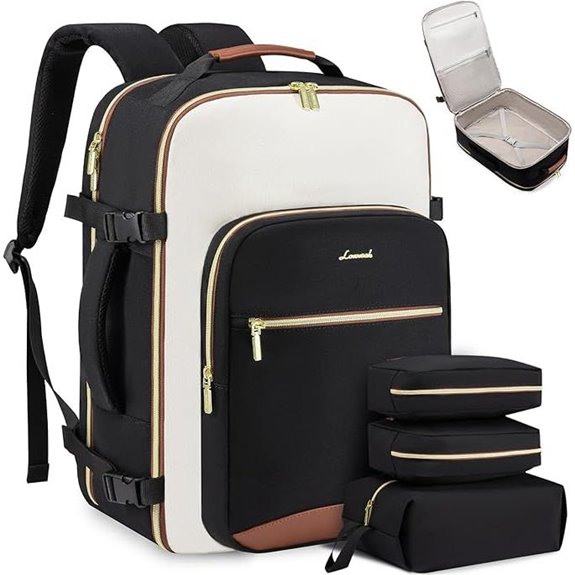 LOVEVOOK wasserdichte Reise-Backpack mit Laptopfach