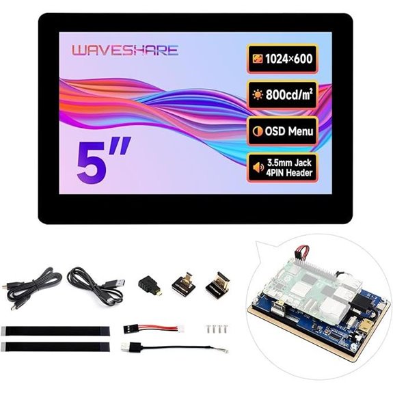 Waveshare 5 Touch Screen für Raspberry Pi & mehr