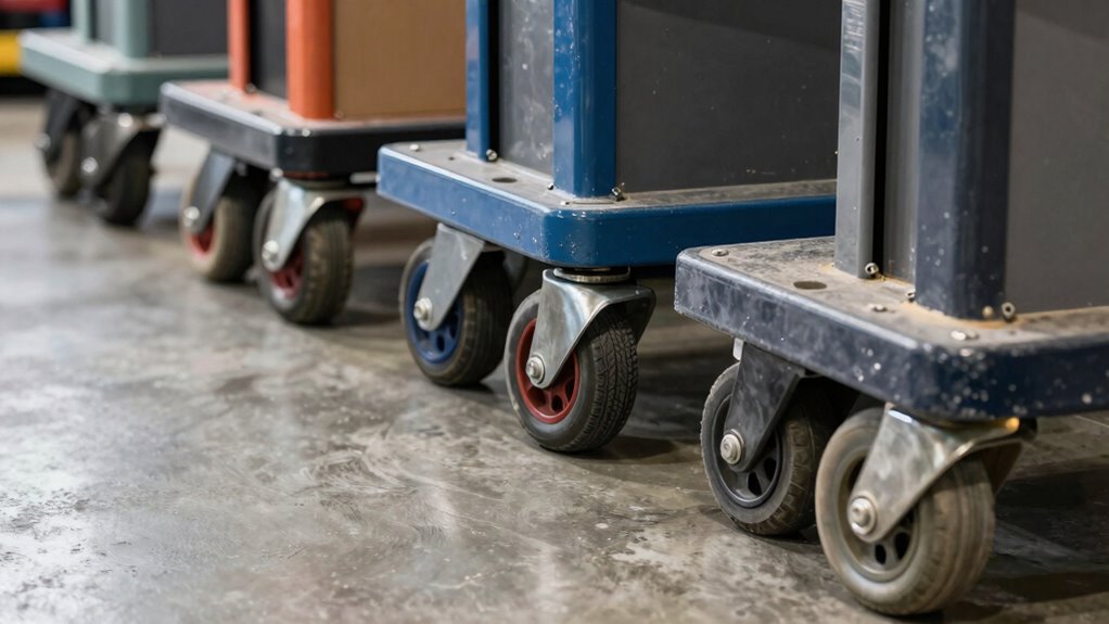 wheel material choice and maintenance