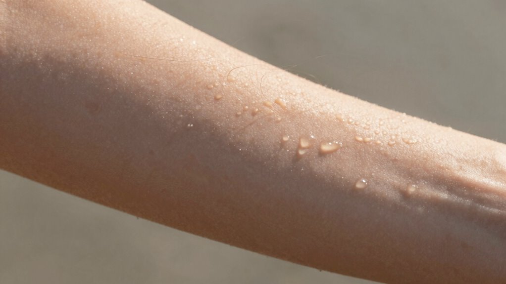 wind erhöht die Hautabkühlung