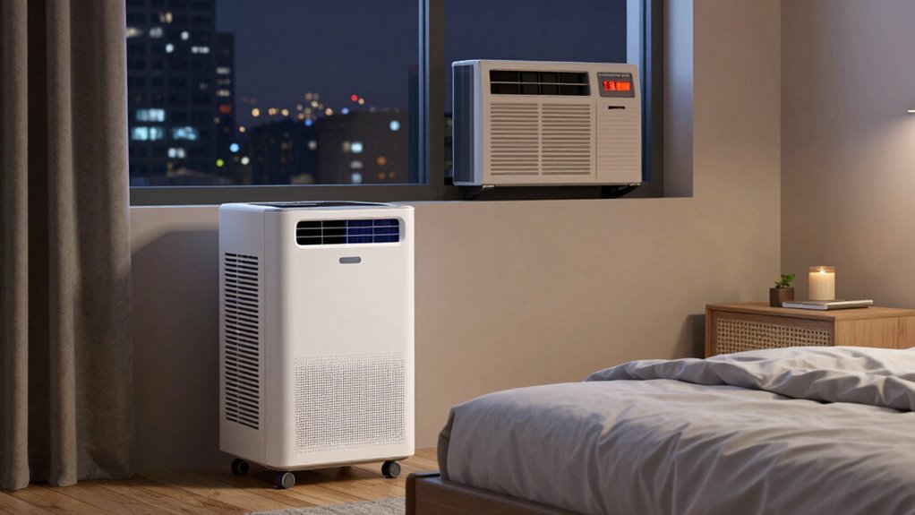 window units operate more quietly