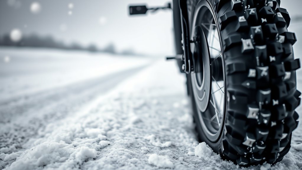 winter e bike tire selection