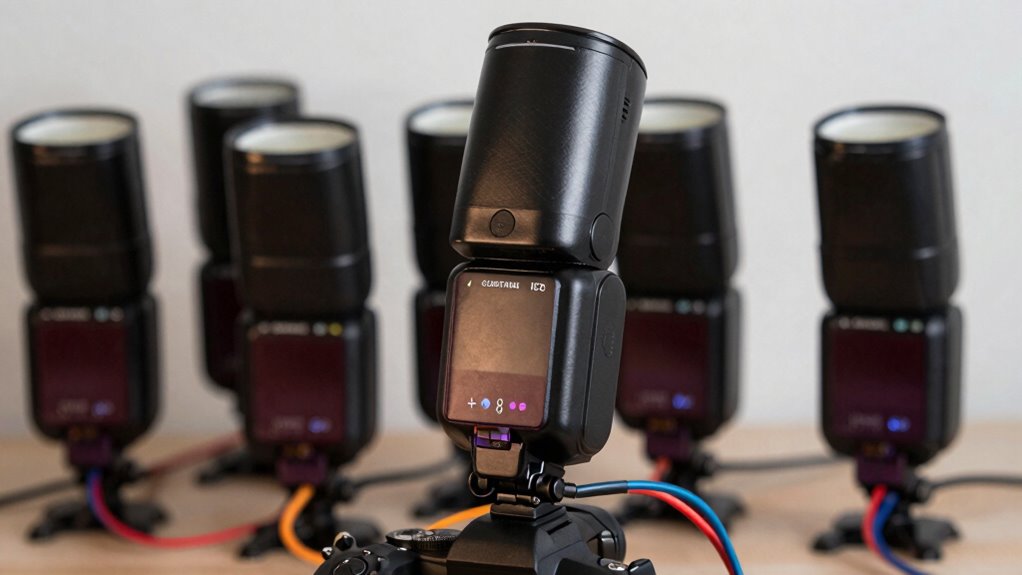 wireless flash communication setup