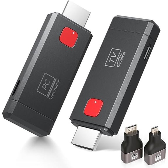 Drahtloser HDMI-Sender und -Empfänger für MacBook und Fernseher