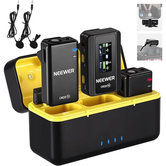 NEEWER CM28 Wireless Lavalier-Mikrofon-System