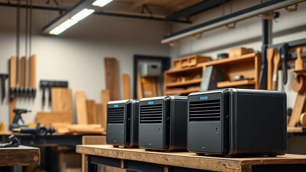 workshop dehumidifier selection criteria