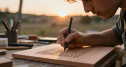Inside The Crafting Of 'The Runestone Field': AI And SVG Carving Synergy