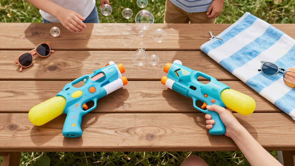 Wasserpistolen und Seifenblasenmaschinen im Test: 7 Produkte, die überzeugen