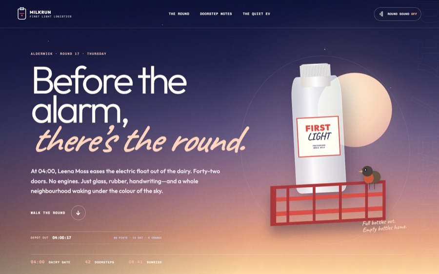 Milkrun — First Light Logistics