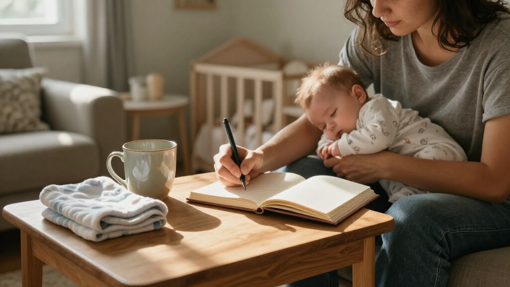 How To Keep A Motherhood Voice Journal For Wellness